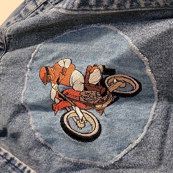 Ralph Lauren Denim Chambray Button Down - Motor Cross - XL - Picture 2 of 5